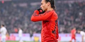 萨内本赛季各项赛事已打进11球，超越上赛季各项赛事10球总进球数