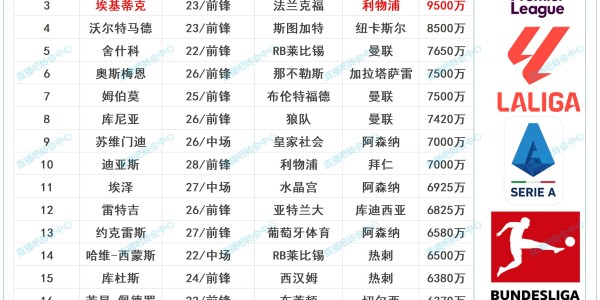 华体会(hth)网页版-夏窗TOP20转会：伊萨克1.44亿欧标王！利物浦包揽前三&amp;amp;两刷纪录